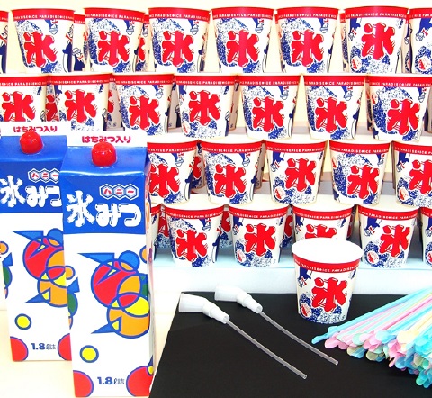 かき氷100人用