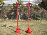 桜ボンボリスタンド高灯籠