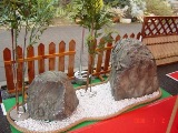 日本庭園白砂装飾